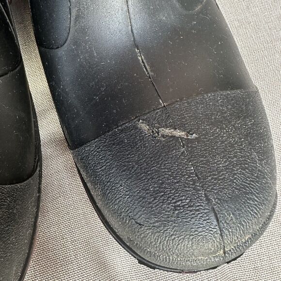 LaCrosse Rubber Mud And Rain Boots Mens 7 Womens 9 Made In USA- Black - Picture 4 of 11